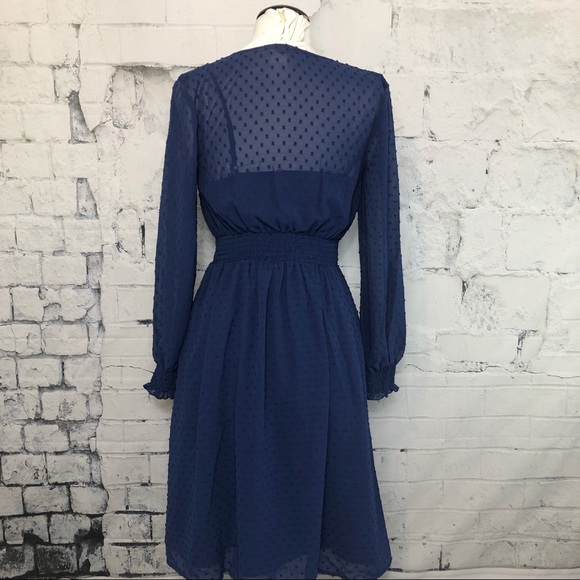 ModCloth navy blue dress - Picture 2 of 6